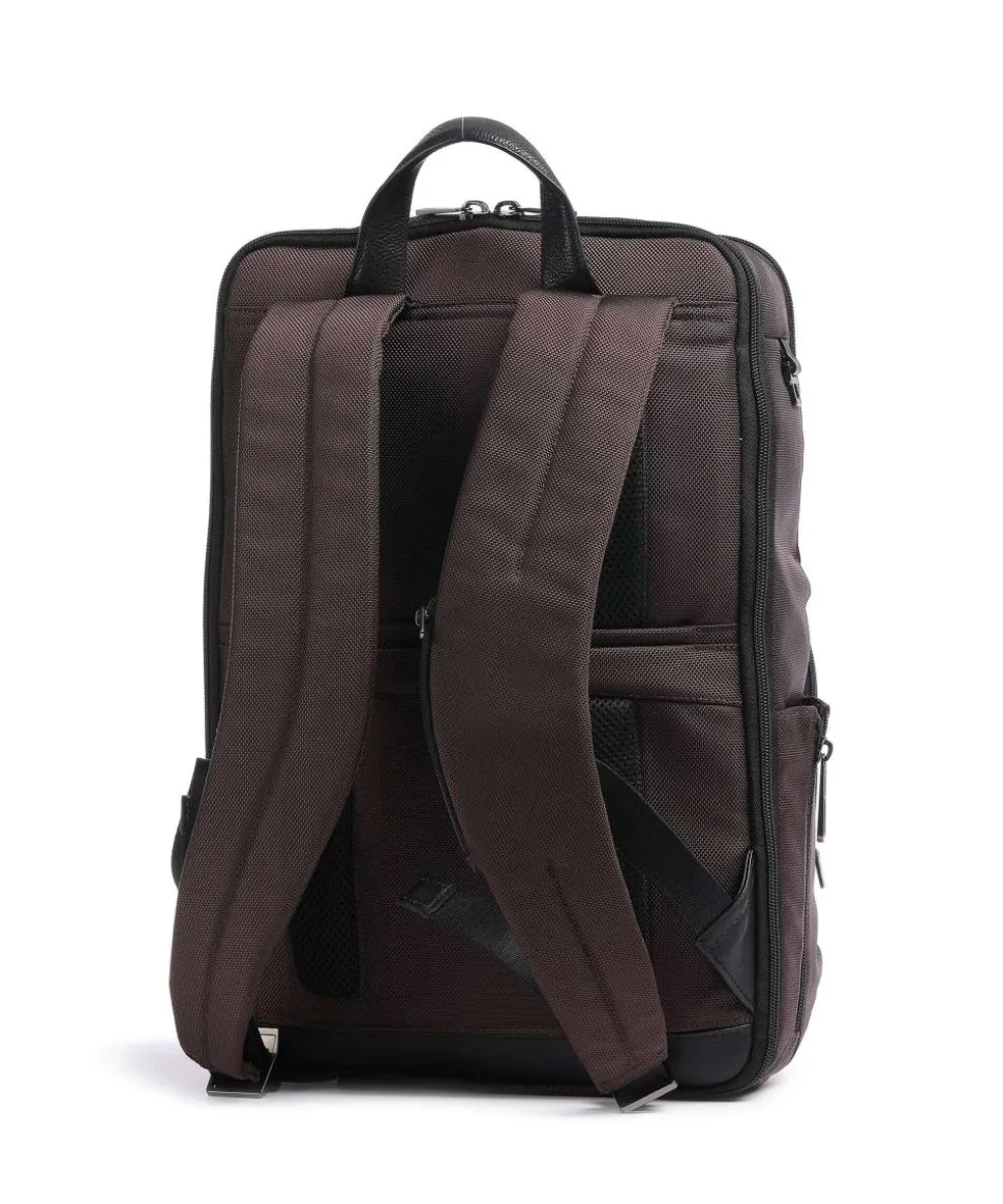 BRIEF2 Rucksack 15″ recyceltes Nylon bordeaux