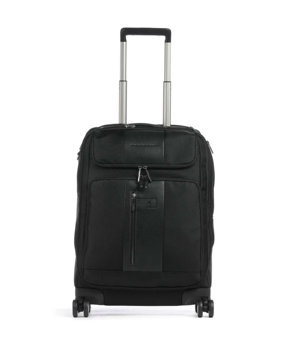 Brief S 4-Rollen Trolley schwarz 55 cm