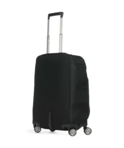 Brief S 4-Rollen Trolley schwarz 55 cm