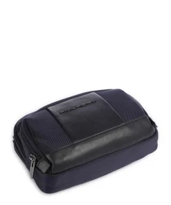 Brief Umhängetasche recyceltes Nylon navy