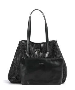 Brigitta Shopper Lederimitat schwarz