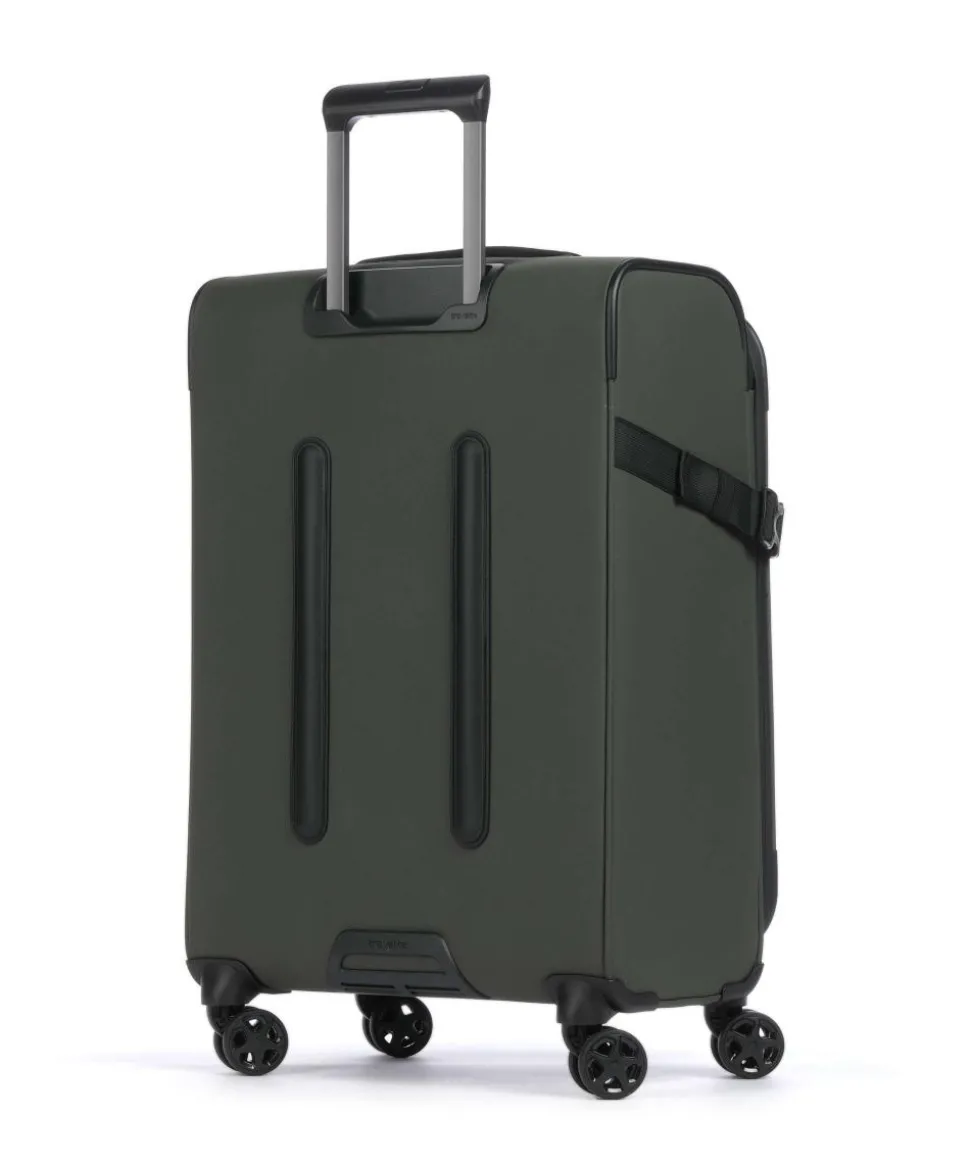 Briize 4-Rollen Trolley Set khaki 3-tlg.