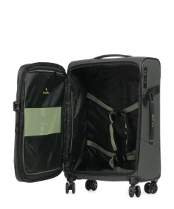 Briize 4-Rollen Trolley Set khaki 3-tlg.