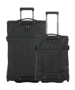 Briize 2-Rollen Trolley Set schwarz 2-tlg.