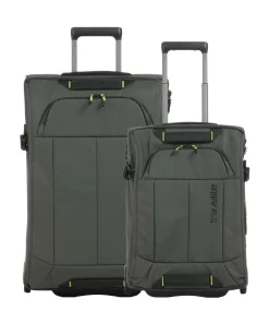 Briize 2-Rollen Trolley Set khaki 2-tlg.