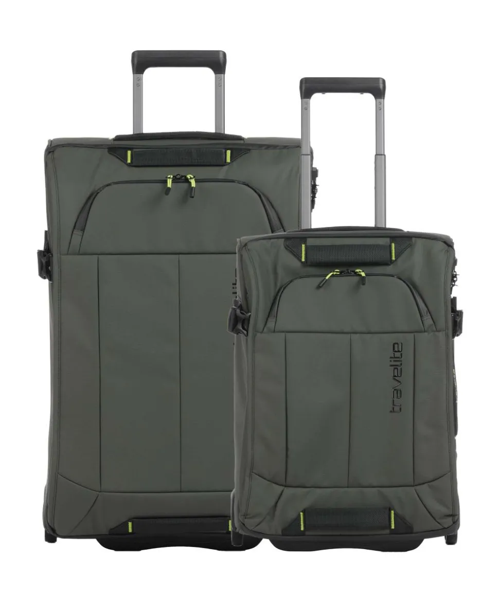 Briize 2-Rollen Trolley Set khaki 2-tlg.