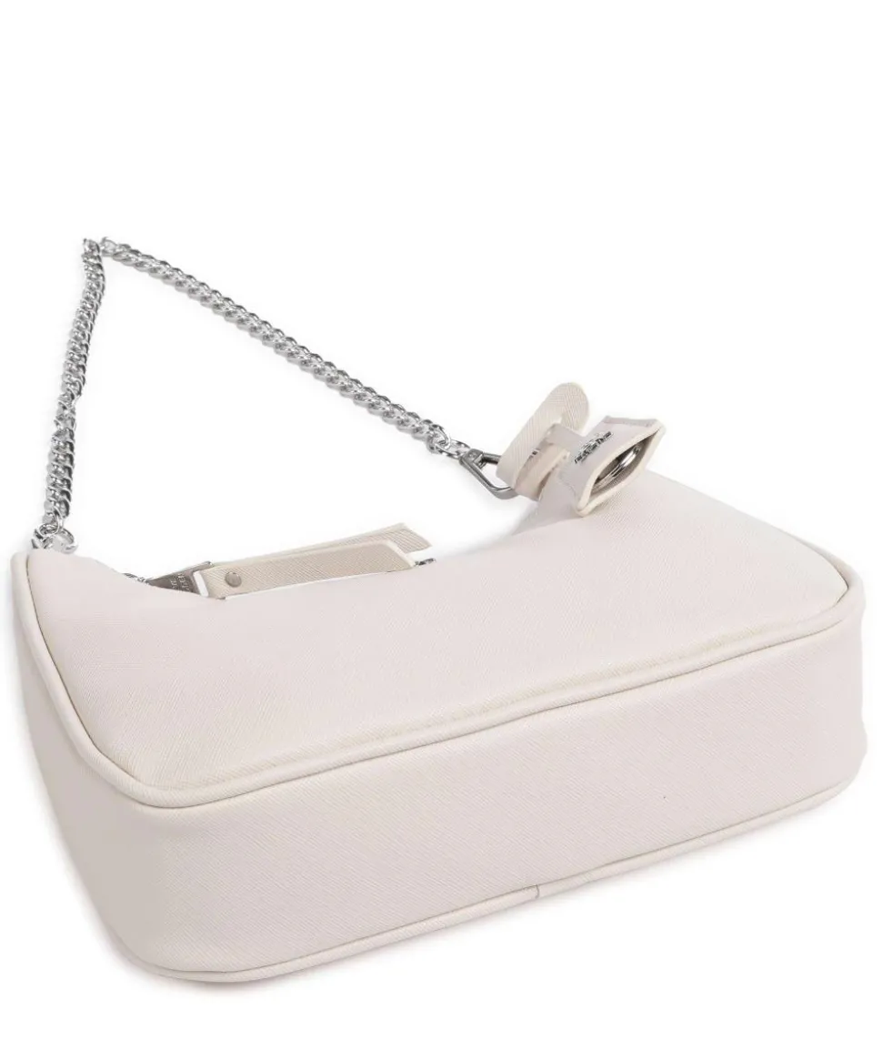 BRISKY-R Schultertasche Lederimitat beige