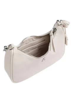 BRISKY-R Schultertasche Lederimitat beige