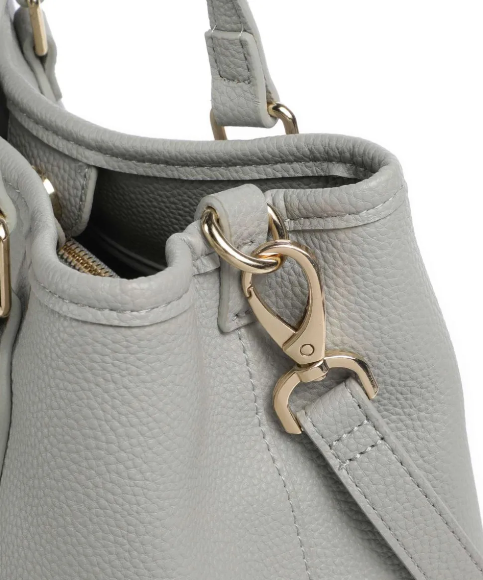 Brixton Handtasche Lederimitat hellgrau