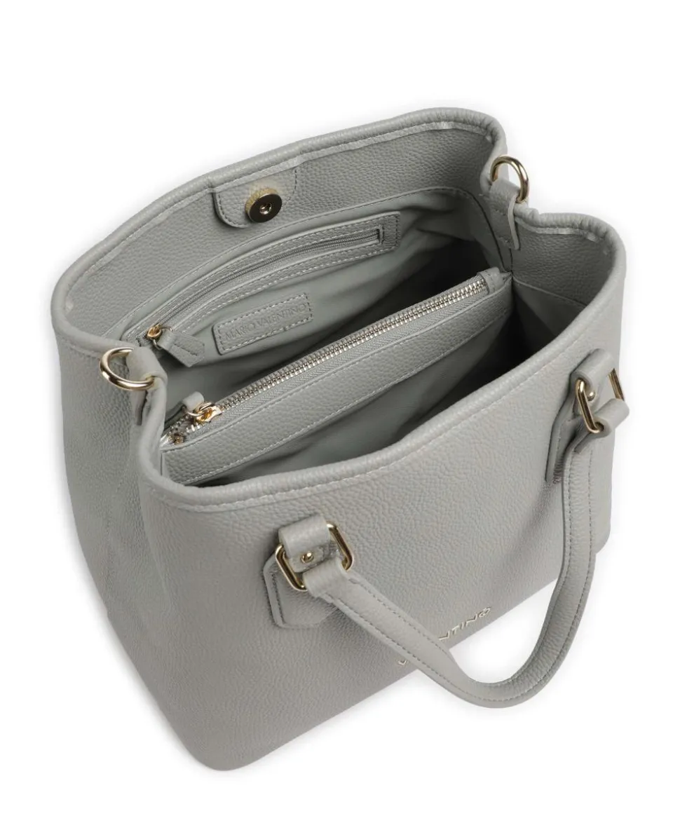 Brixton Handtasche Lederimitat hellgrau