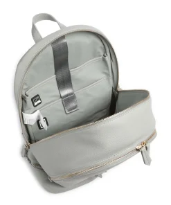 Brixton Rucksack 13″ Lederimitat grau