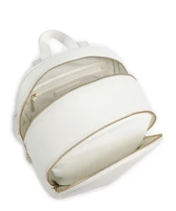 Brixton Rucksack Lederimitat weiß