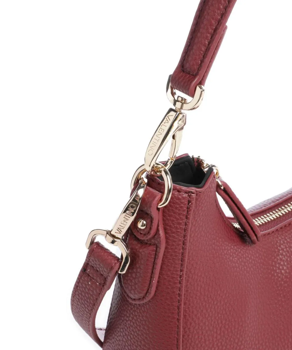 Brixton Schultertasche Lederimitat dunkelrot