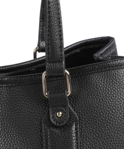 Brixton Shopper Lederimitat schwarz