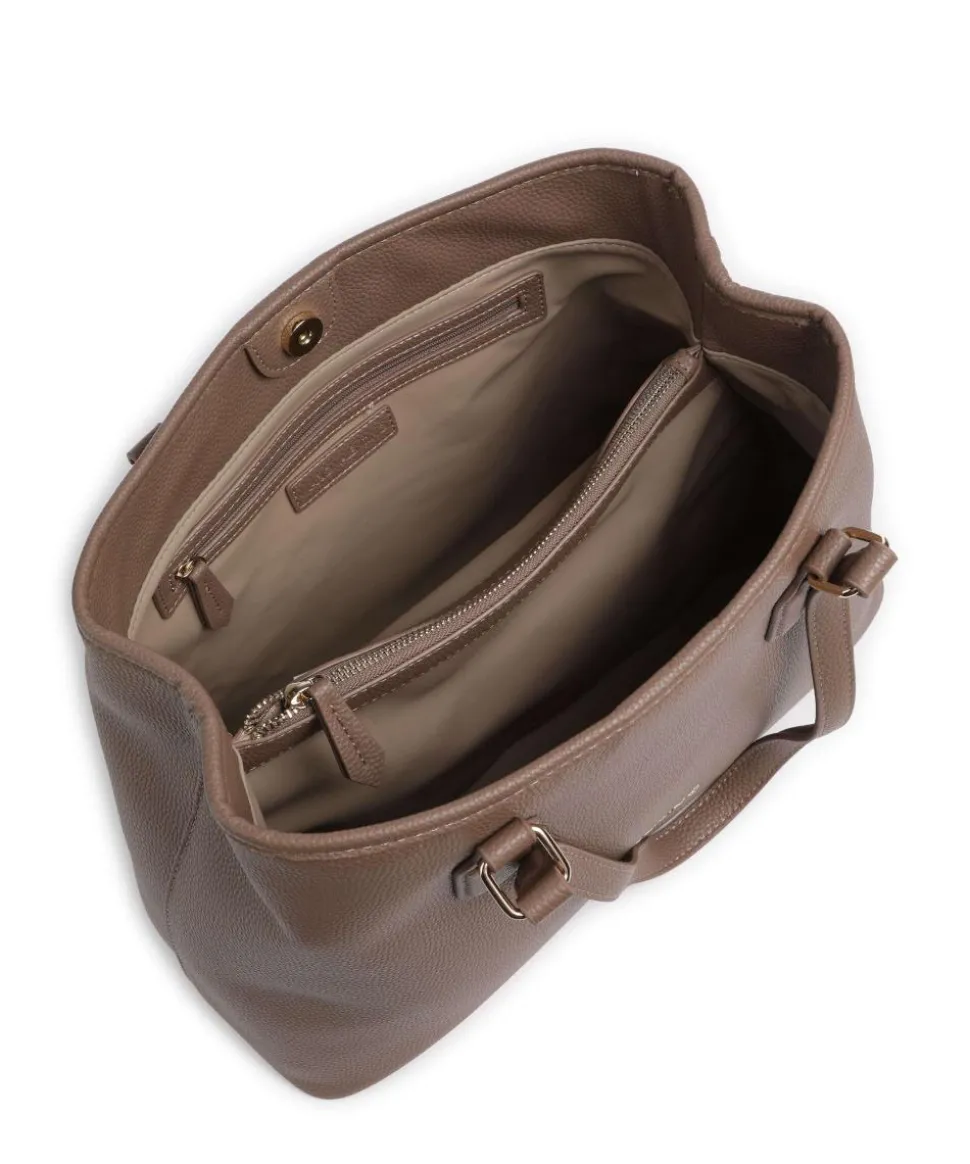 Brixton Shopper Lederimitat taupe