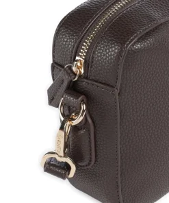 Brixton Umhängetasche Lederimitat dunkelbraun