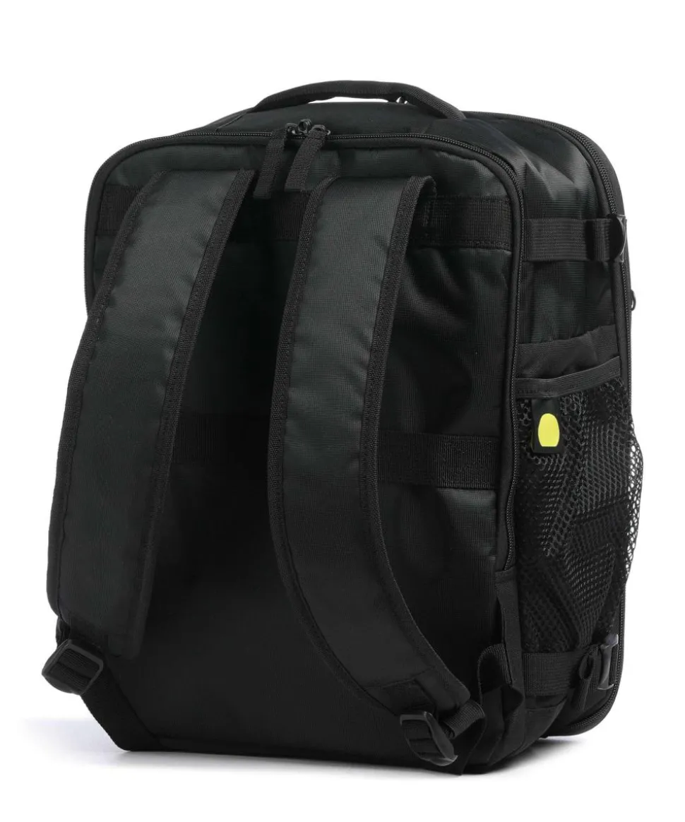 Brochant 3 Reiserucksack recyceltes Polyester schwarz