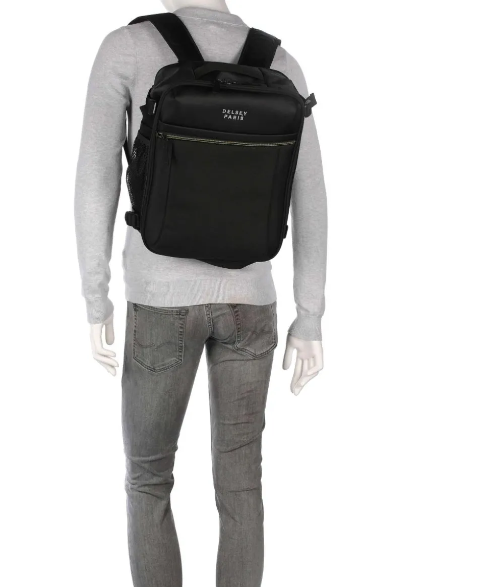 Brochant 3 Reiserucksack recyceltes Polyester schwarz