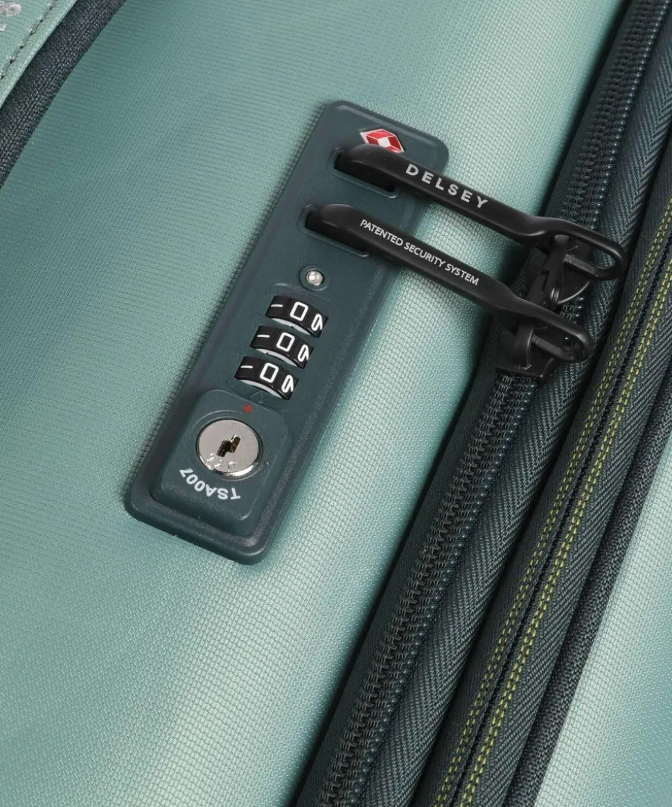 Brochant 3 4-Rollen Trolley grün 55 cm