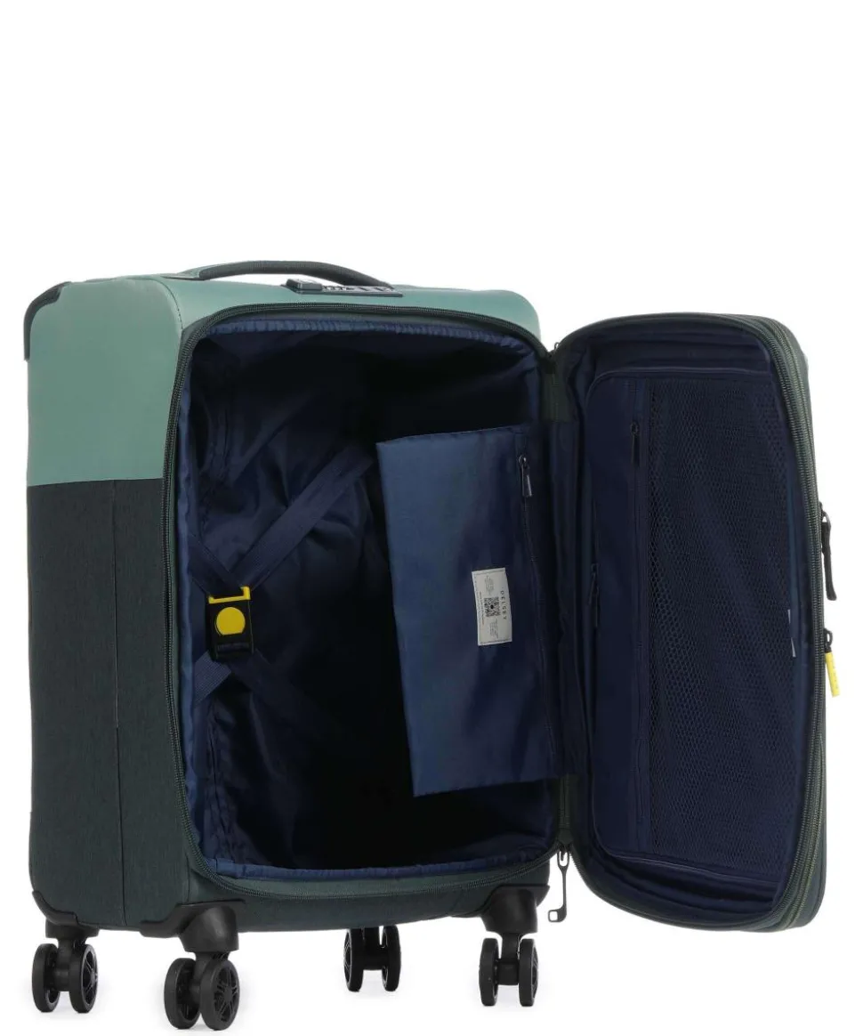 Brochant 3 4-Rollen Trolley grün 55 cm