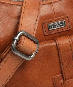 Bronco Beuteltasche Leder cognac