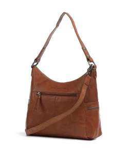 Bronco Beuteltasche Rindsleder braun