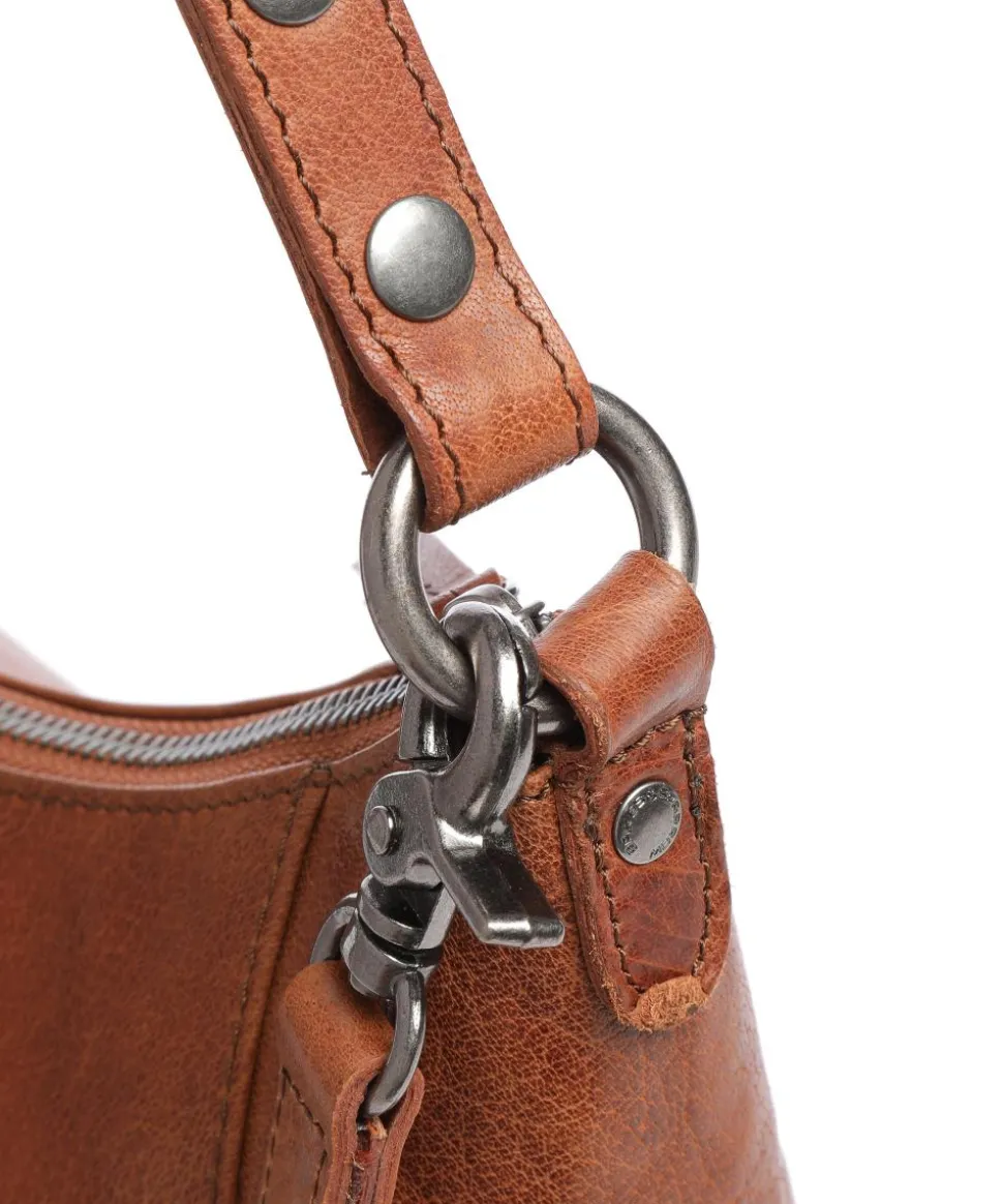 Bronco Beuteltasche Rindsleder braun