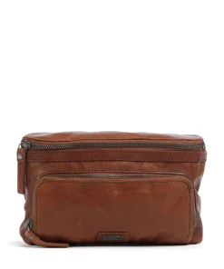Bronco Gürteltasche Leder braun