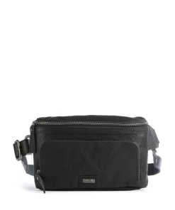 Bronco Gürteltasche Leder schwarz