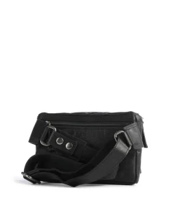 Bronco Gürteltasche Leder schwarz