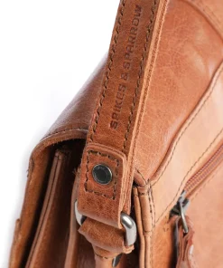 Bronco Umhängetasche Leder cognac