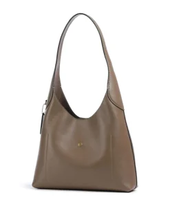 Brooklyn 28 Beuteltasche fein genarbtes Leder braun