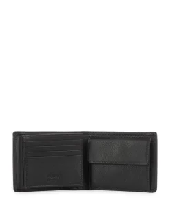 Brooklyn Geldbörse fein genarbtes Rindsleder dunkelbraun