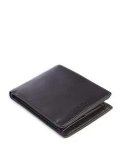 Brooklyn Geldbörse fein genarbtes Rindsleder dunkelbraun