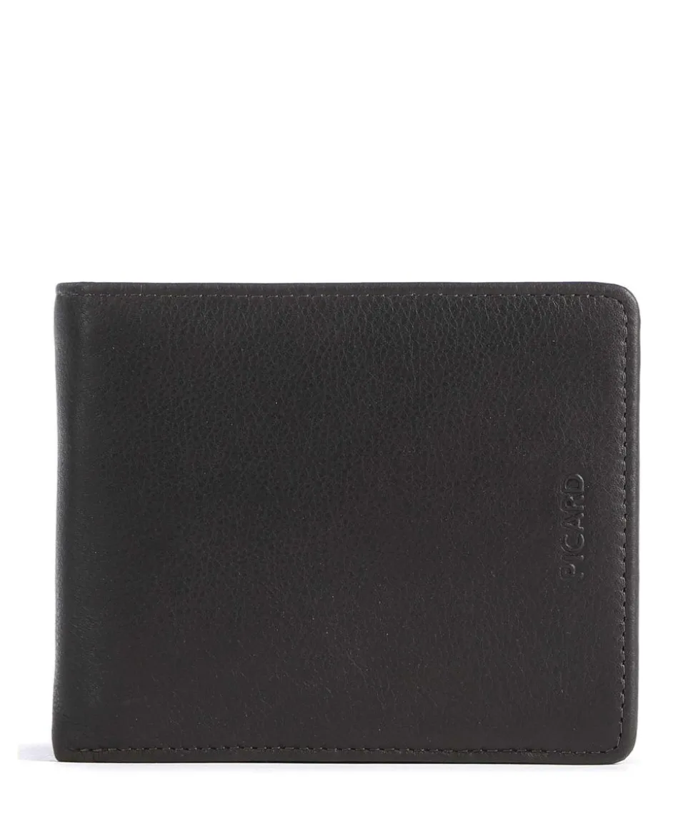 Brooklyn Geldbörse weiches Rindsleder dunkelbraun