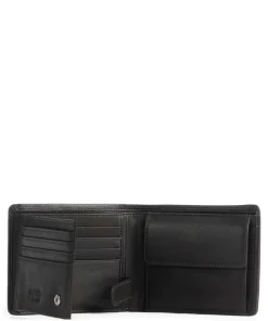 Brooklyn Geldbörse weiches Rindsleder dunkelbraun