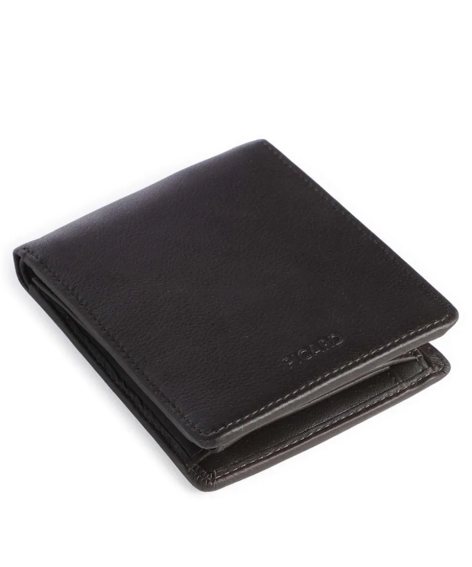 Brooklyn Geldbörse weiches Rindsleder dunkelbraun