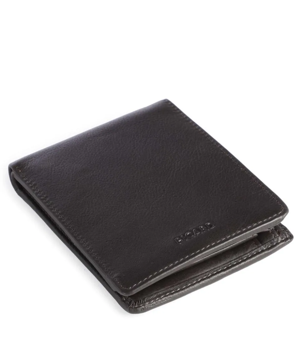 Brooklyn Geldbörse weiches Rindsleder dunkelbraun