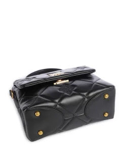 BRUTUS Handtasche Lederimitat schwarz