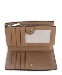 Bryant Geldbörse genarbtes Leder hellbraun