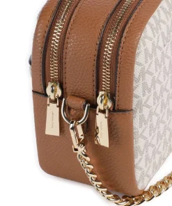 Bryant Medium Umhängetasche Canvas elfenbein/braun