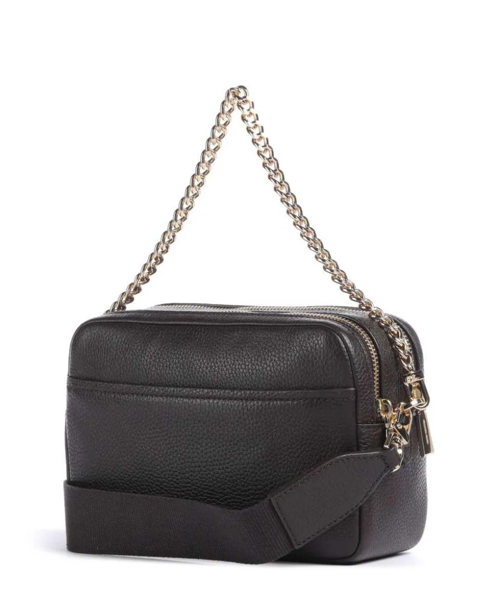 Bryant Medium Umhängetasche genarbtes Rindsleder dunkelbraun