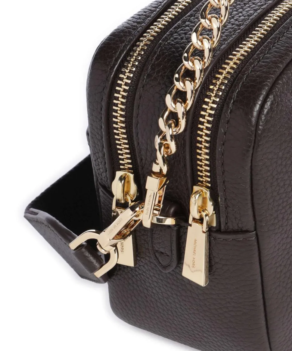 Bryant Medium Umhängetasche genarbtes Rindsleder dunkelbraun