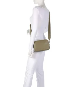 Bryant Medium Umhängetasche genarbtes Rindsleder khaki