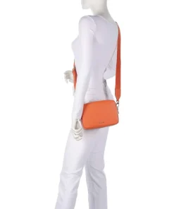 Bryant Medium Umhängetasche genarbtes Rindsleder orange