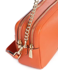 Bryant Medium Umhängetasche genarbtes Rindsleder orange