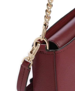 Bryant Small Schultertasche genarbtes Rindsleder wein