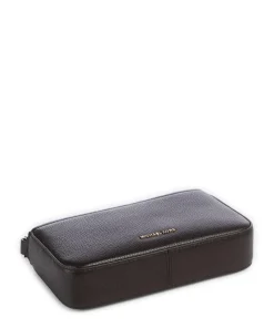 Bryant Small Schultertasche genarbtes Rindsleder dunkelbraun