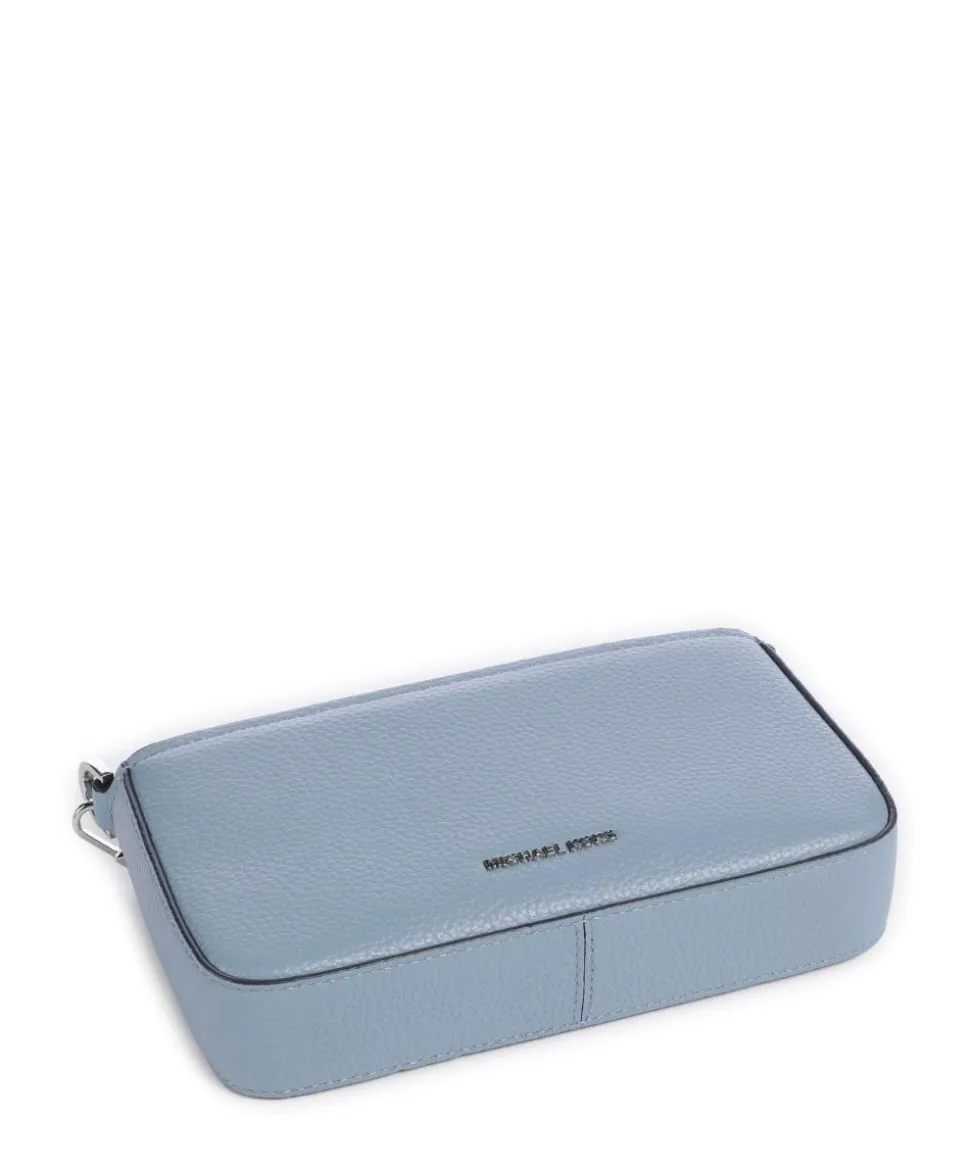 Bryant Small Schultertasche genarbtes Rindsleder blaugrau