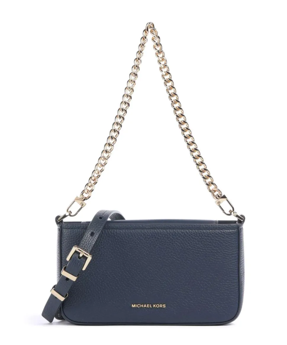 Bryant Small Schultertasche genarbtes Rindsleder navy